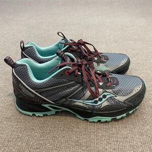 Saucony Excursion TR8 Trail Running Shoes Womens Size 9 Gray Cushioned S15203-4